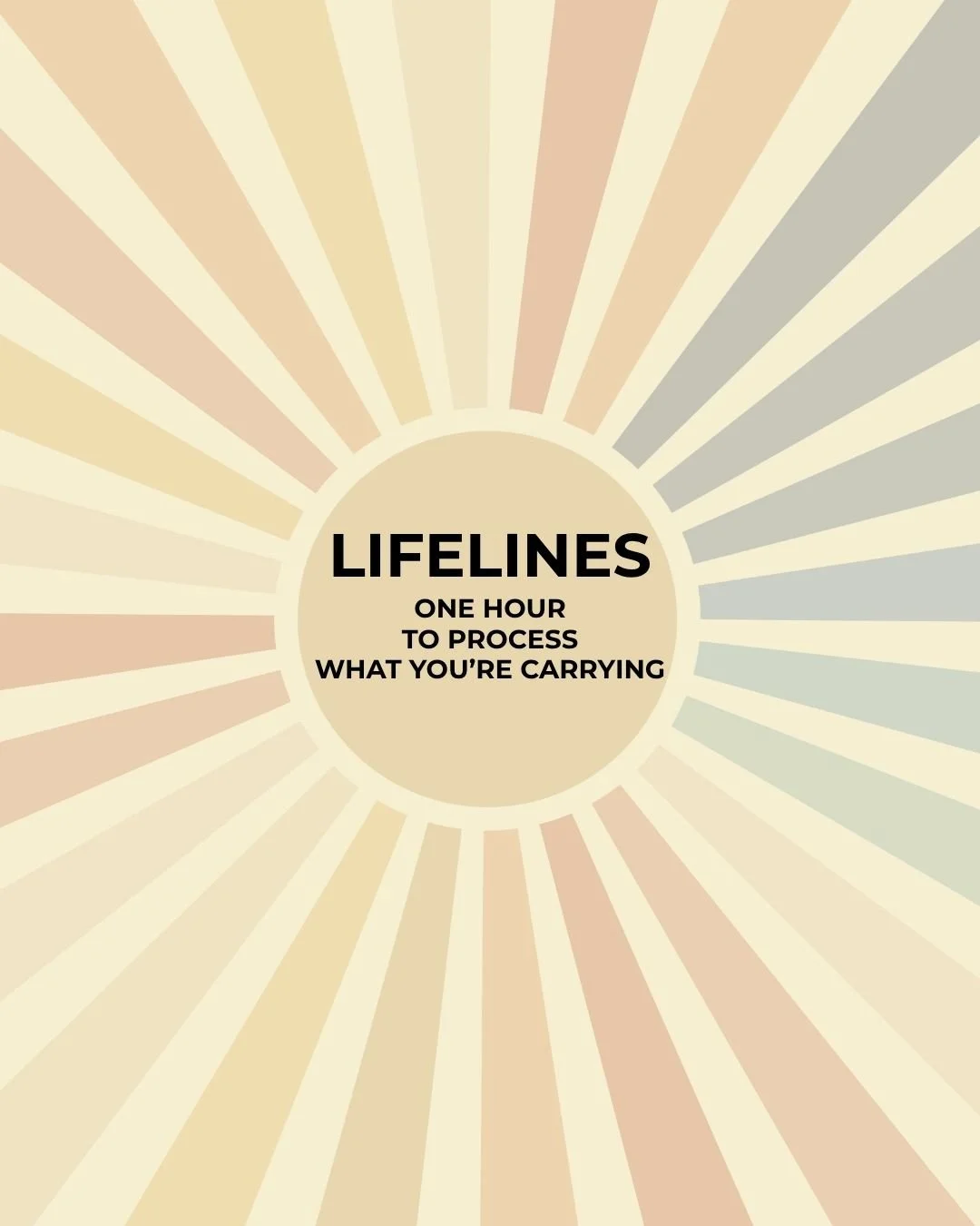 60-Minute Private Lifeline Sessions to get out of your head and into your body