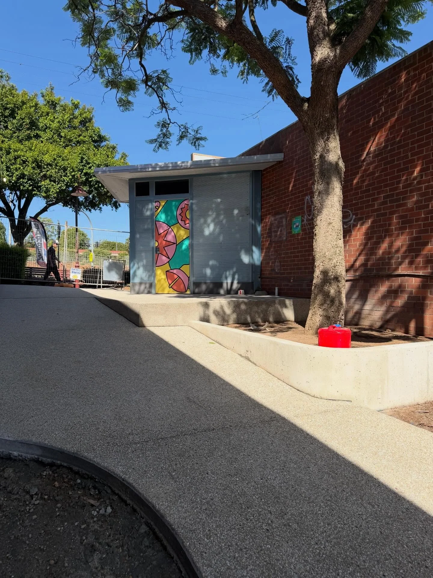 Exposed Aggregate Path and Walls