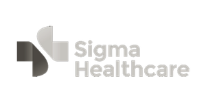 Sigma Healthcare logo with a stylized 'S' symbol