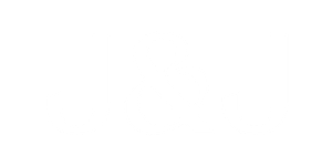 Stylized logo with the letters J and J connected by an ampersand
