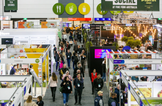 Image of people attending Fine Food Australia at Mebourne 2026