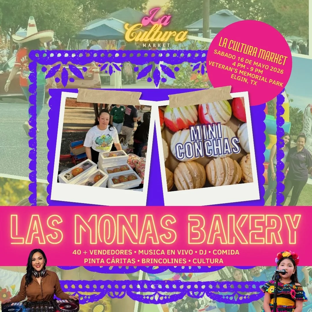 ✨ Vendor Spotlight ✨
Este s&aacute;bado en @laculturamarket acomp&aacute;&ntilde;anos a apoyar a Las Monas Bakery 🥖💛

Disfruta de delicioso pan casero estilo Tlapehuala, Guerrero hecho con mucho cari&ntilde;o y tradici&oacute;n. 🇲🇽✨ Desde conchas