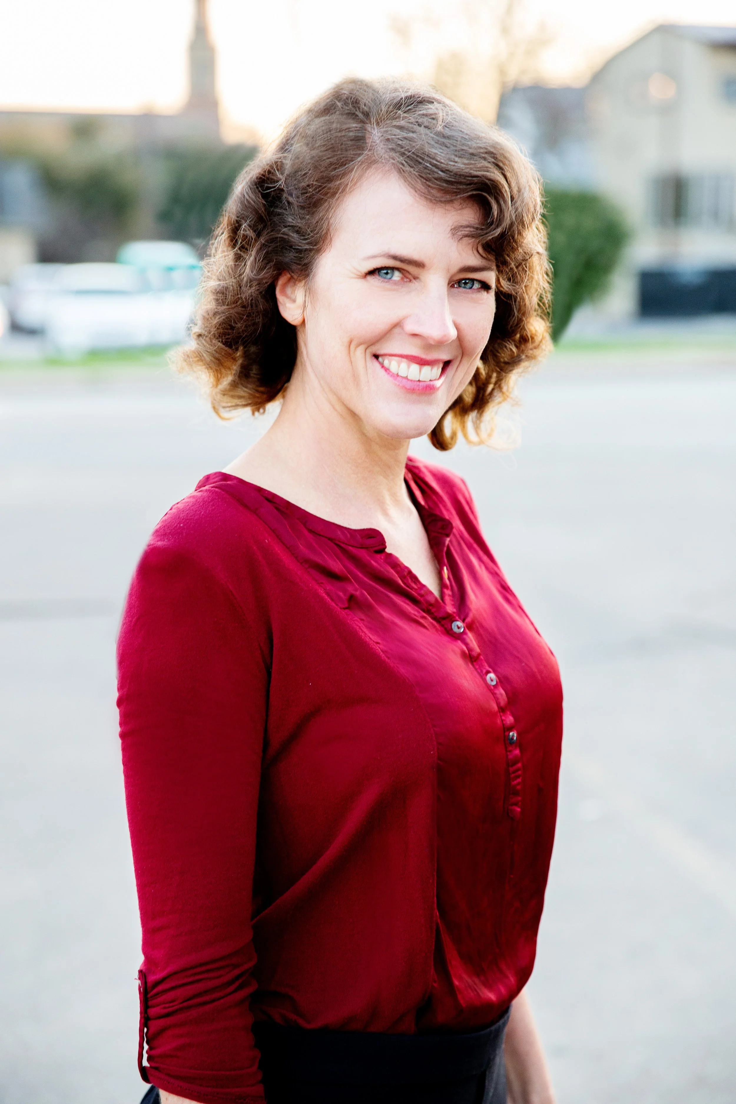 Solo portrait of Amanda