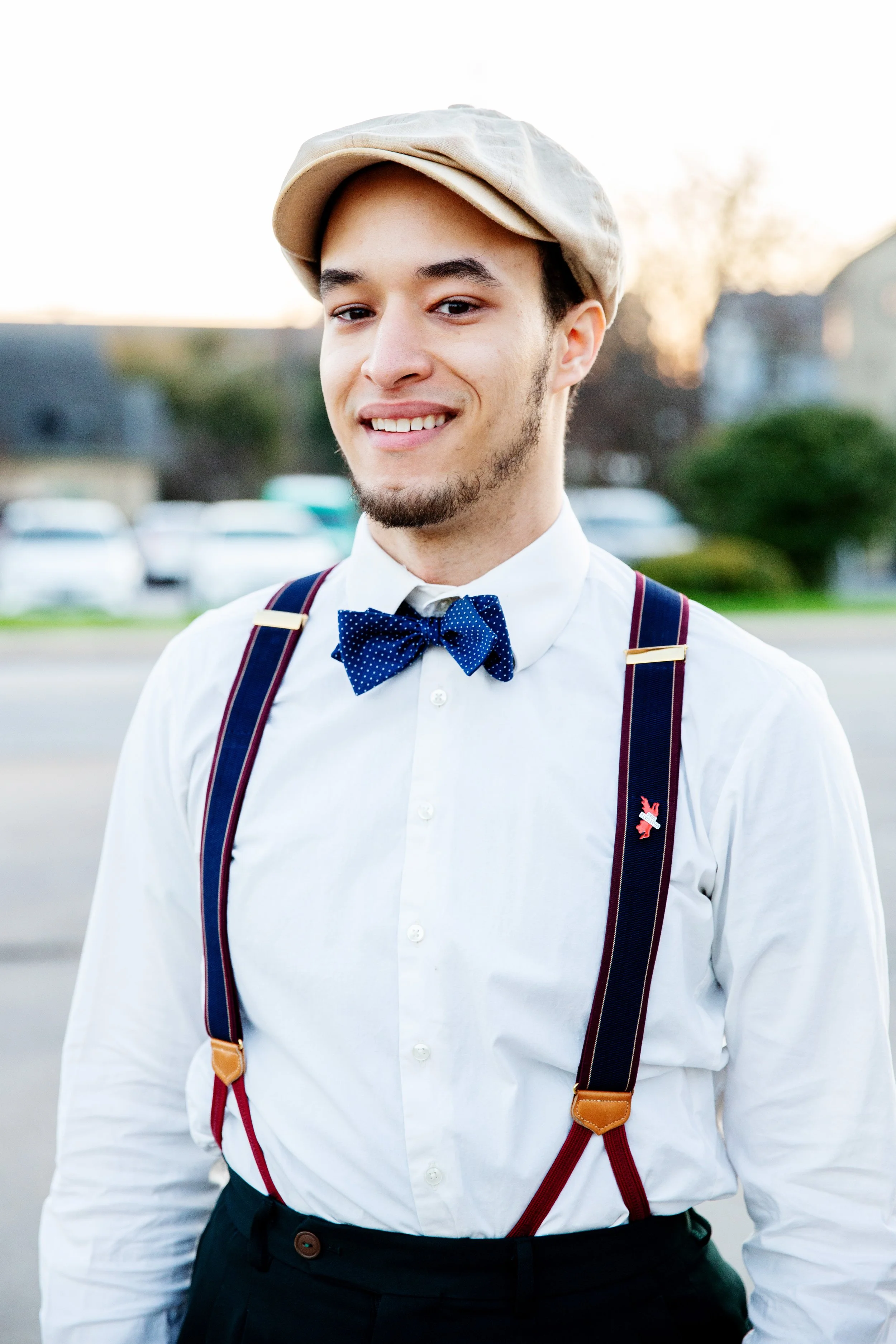 Solo portrait of Zach