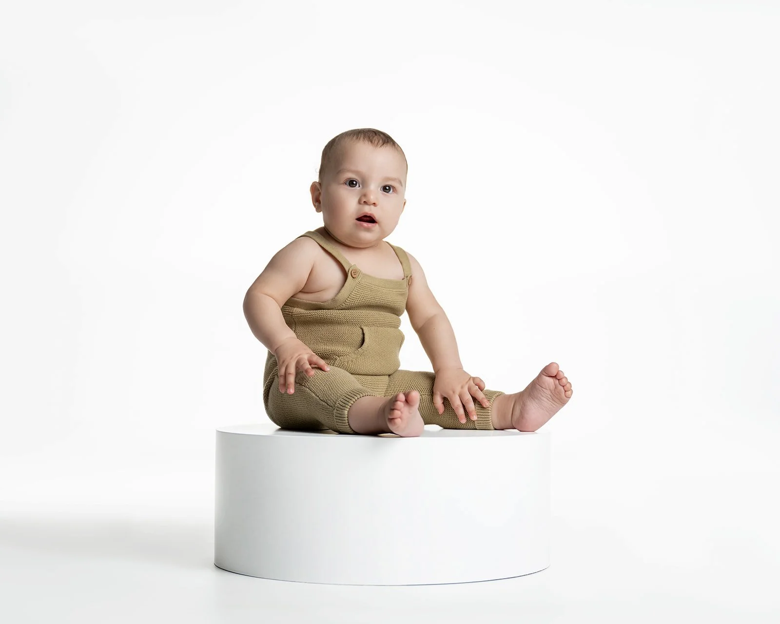 Elegant children’s portrait session in a professional studio serving Houston and Cypress Texas families