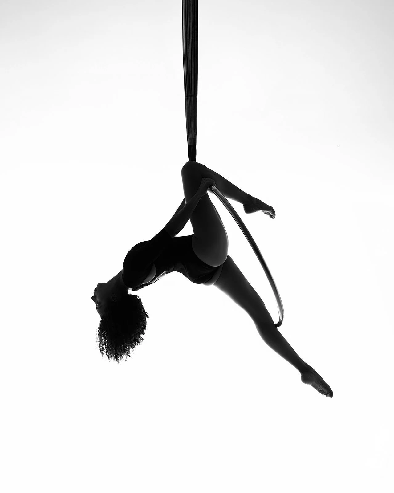 Elegant studio portrait session photographed in a professional photography studio near Houston Texas