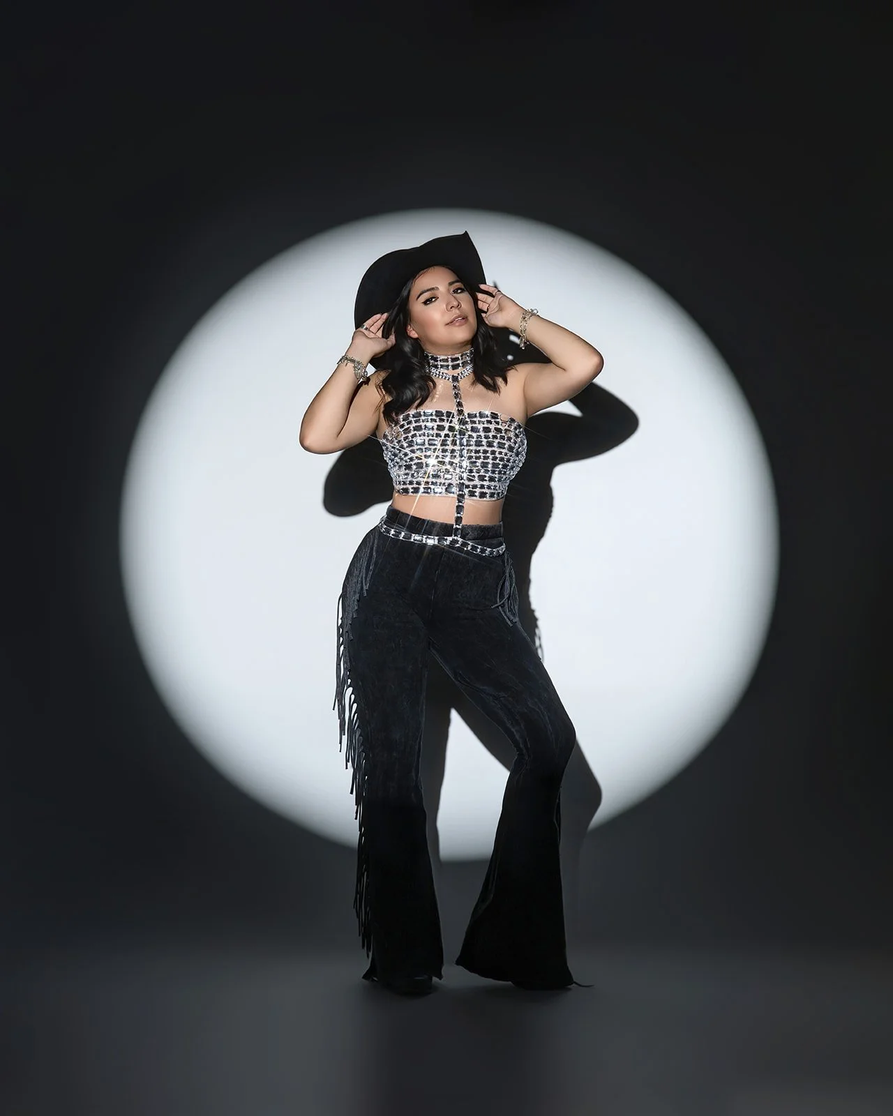 Birthday photoshoot portrait created in a professional studio serving Houston clients