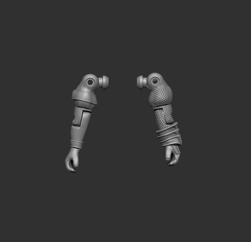 Figure  WarDude Arms