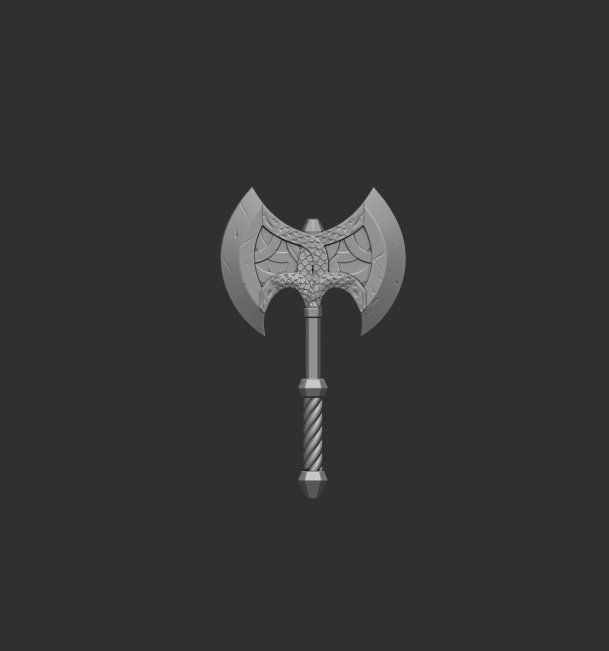 Figure Barbarian #2 Axe