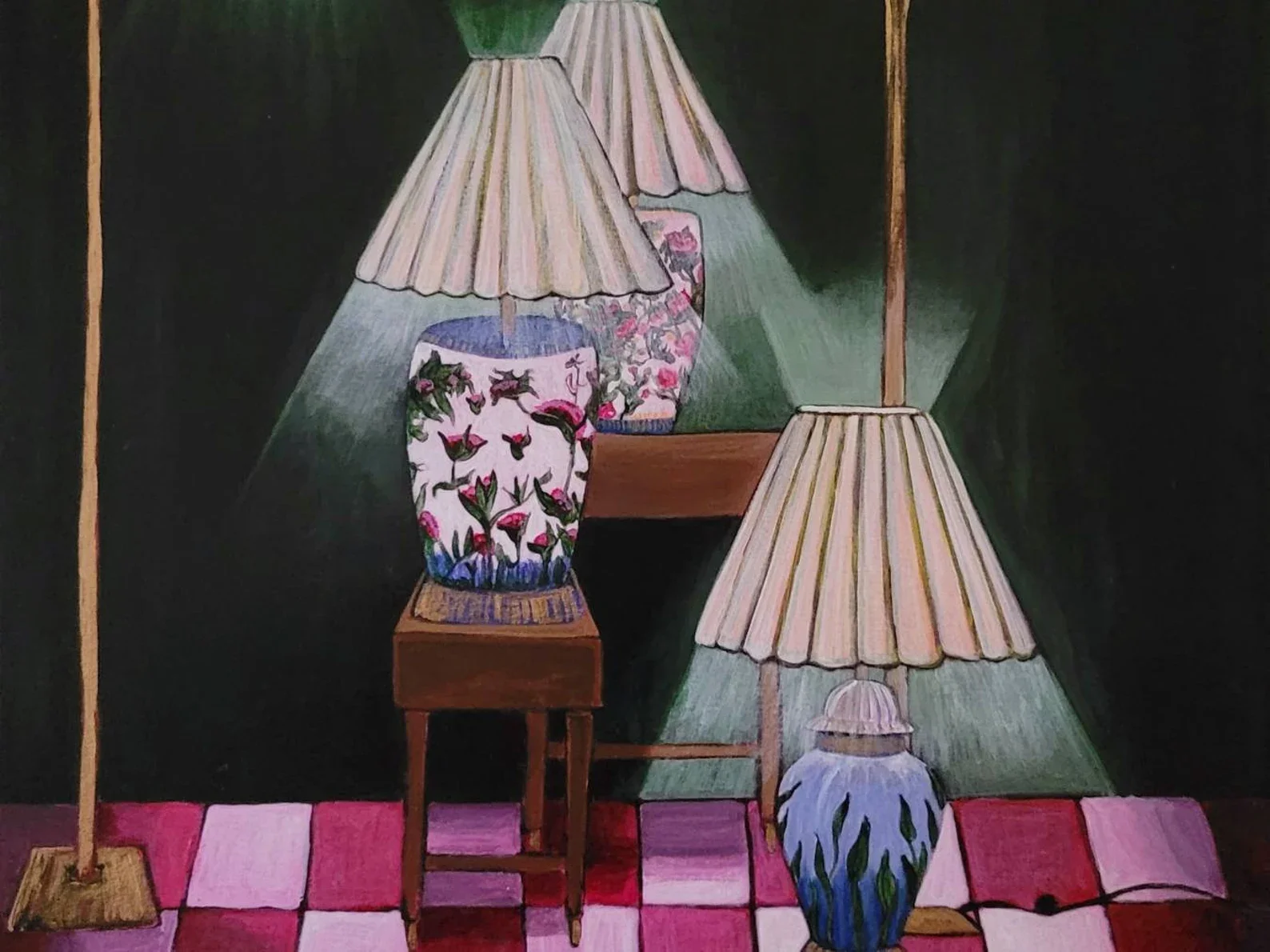 Lamplight in the Dark by Emily Bharatiya Detail.webp