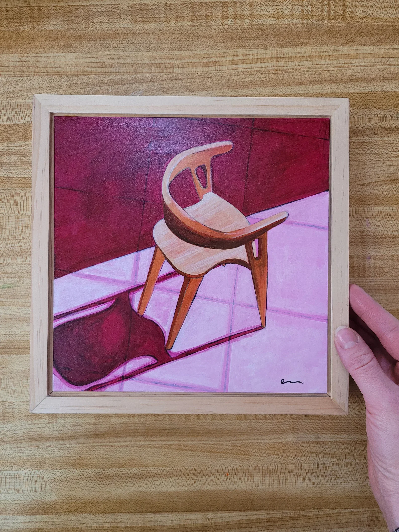 Perspective- No. 9 Chairs and Shadows Series Em Arthouse.webp