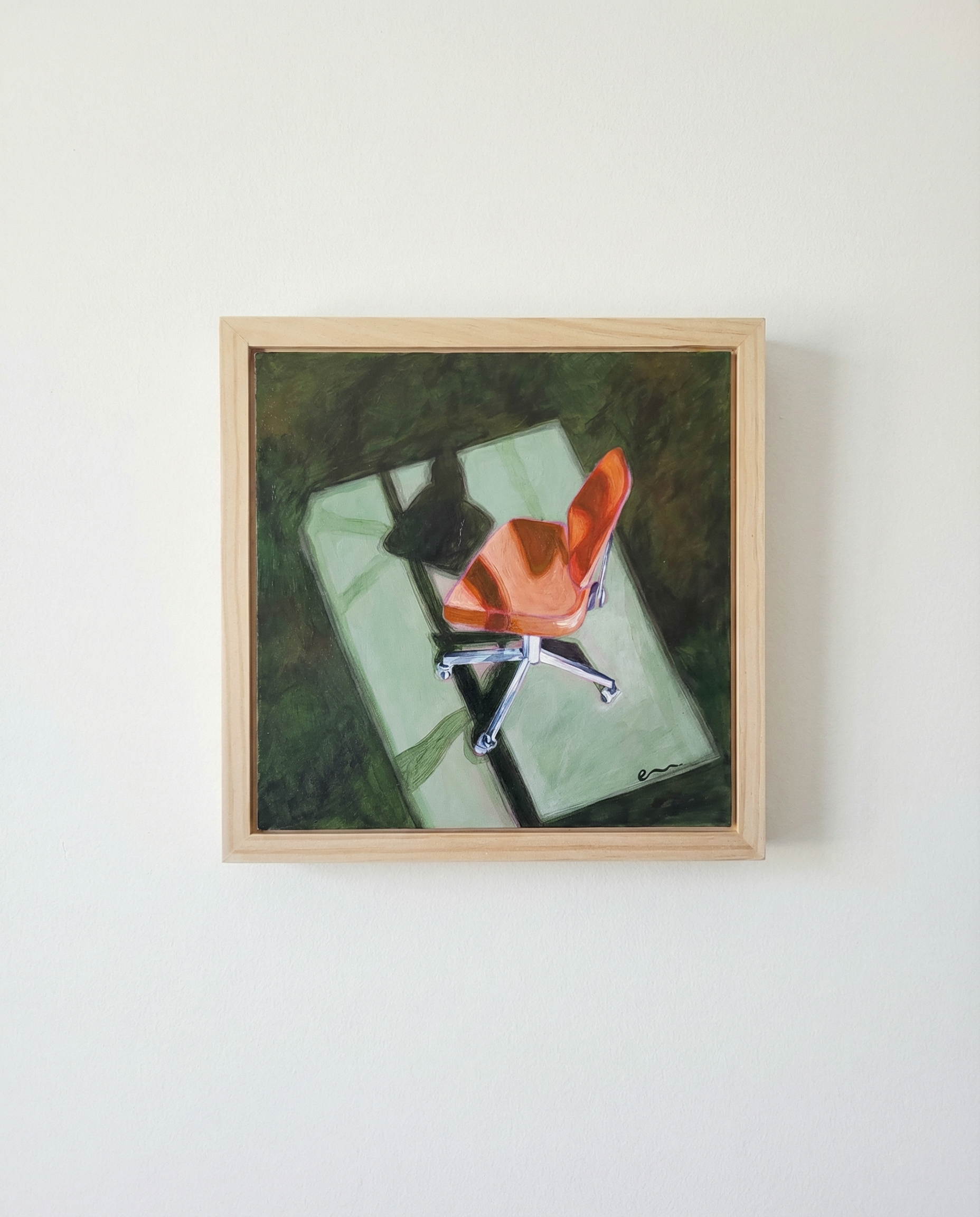 No. 8 Chairs and Shadows Series on wall Em Arthouse.png