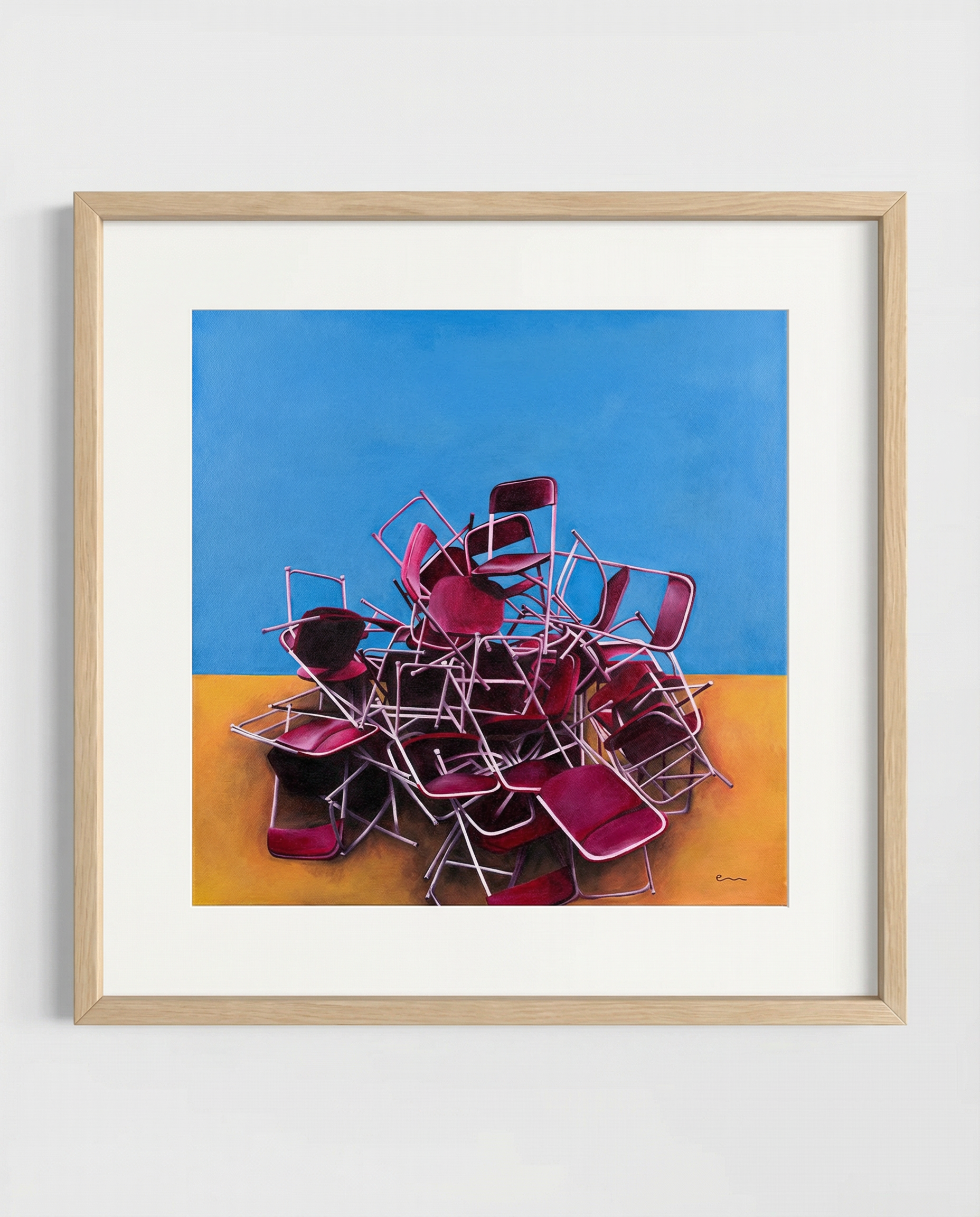 The Process of Progress Prints by Emily Bharatiya Framed.png