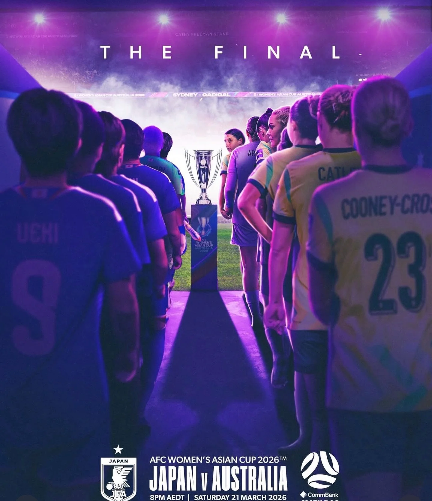 ⚽️MATILDAS VS JAPAN⚽️
LIVE SATURDAY NIGHT AT FATS 
FROM 7PM