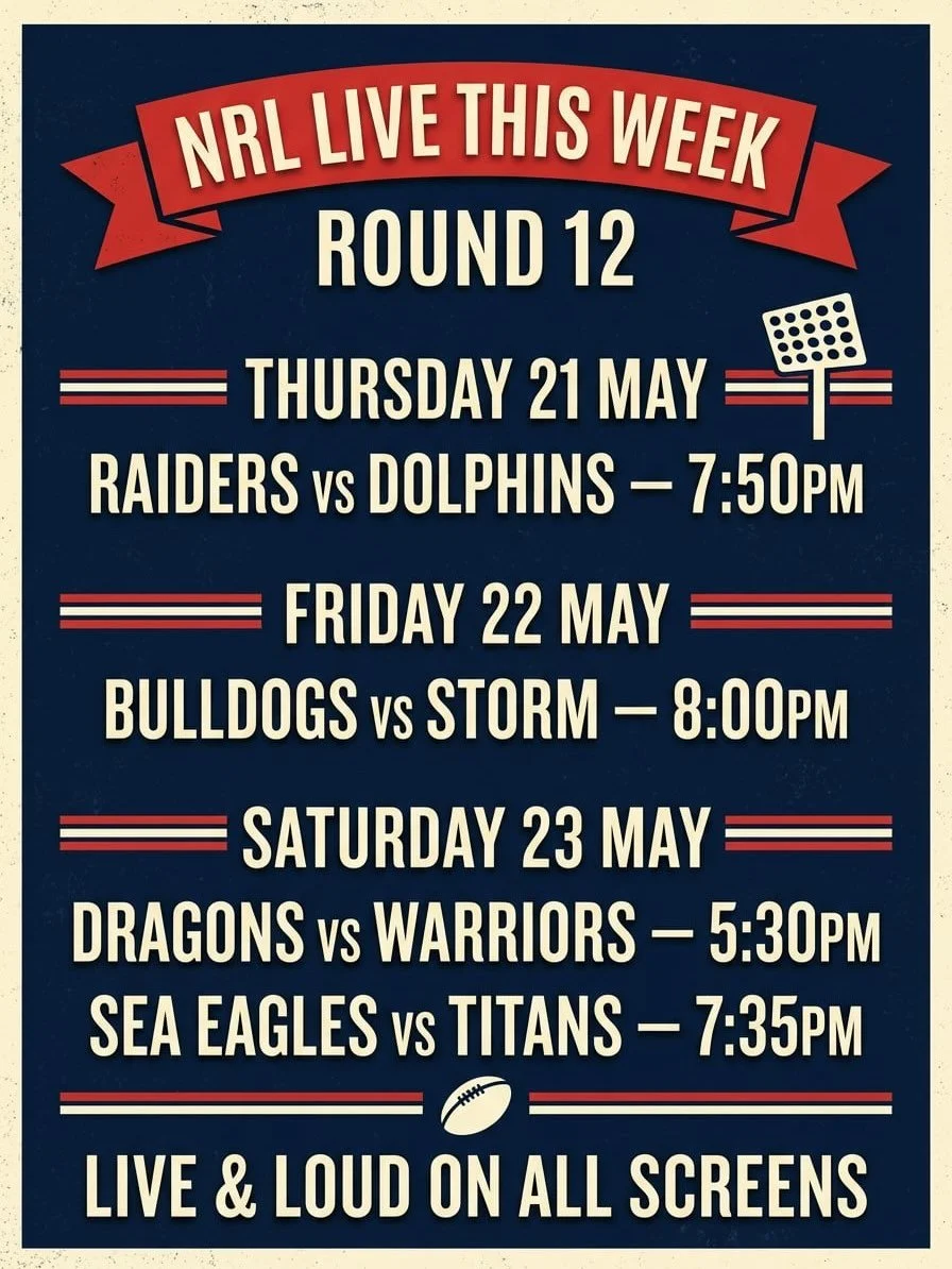 Catch the NRL and AFL this weekend at Fat Angel Sports Bar 🍻🏈

Great deals, great vibes and great drinks all in the one spot 🥳