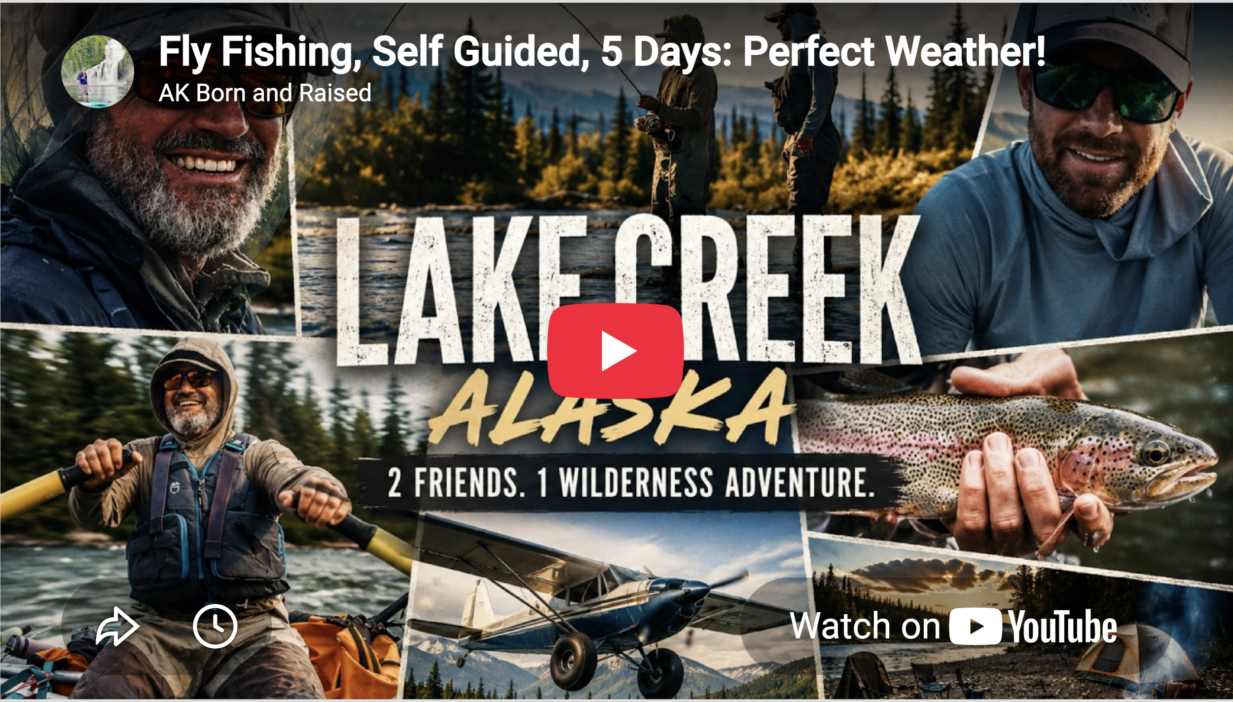 Fly Fishing, Self Guided, 5 Days: Perfect Weather!
