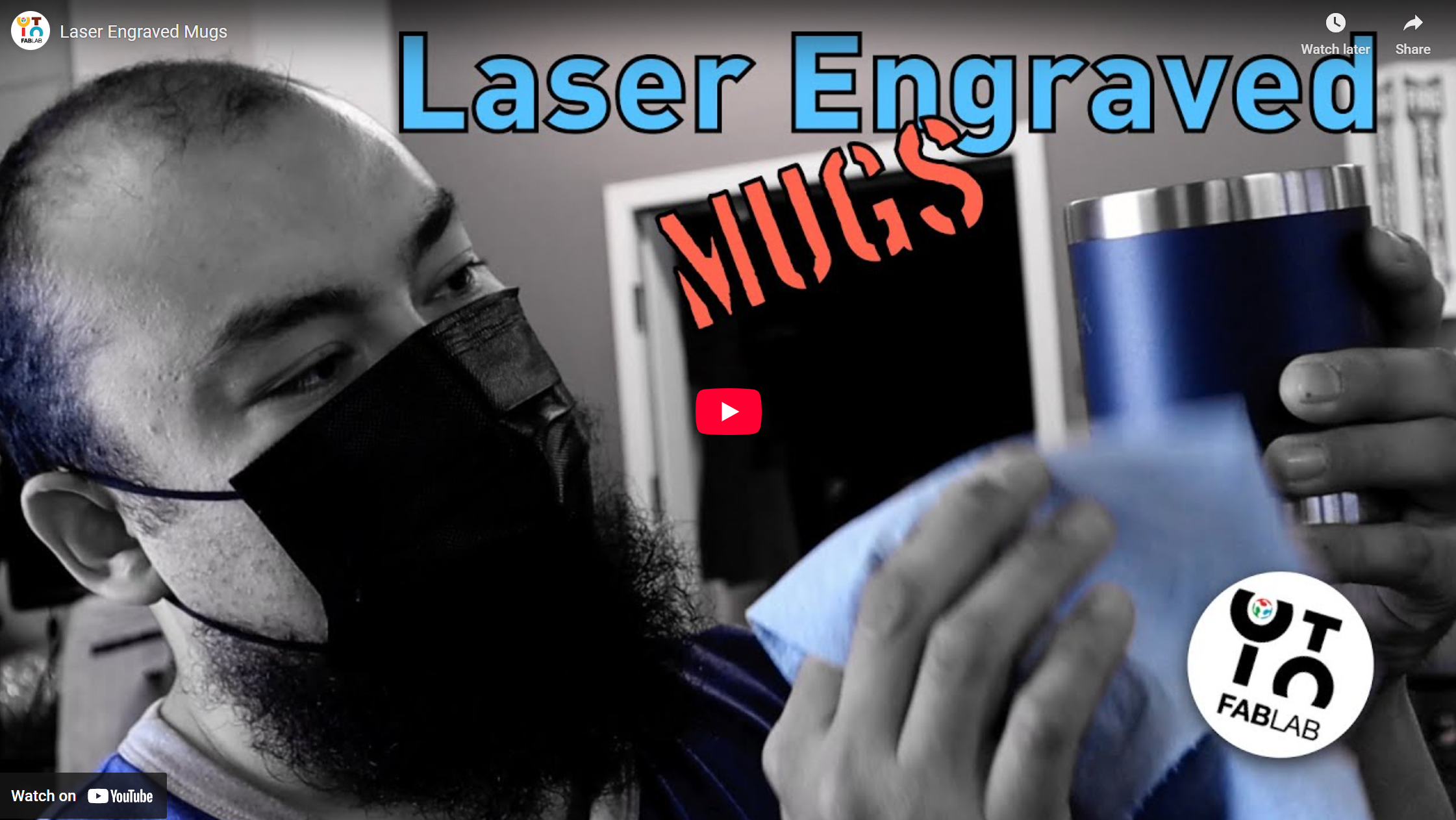 CITC Fab Lab: Laser Engraved Mugs