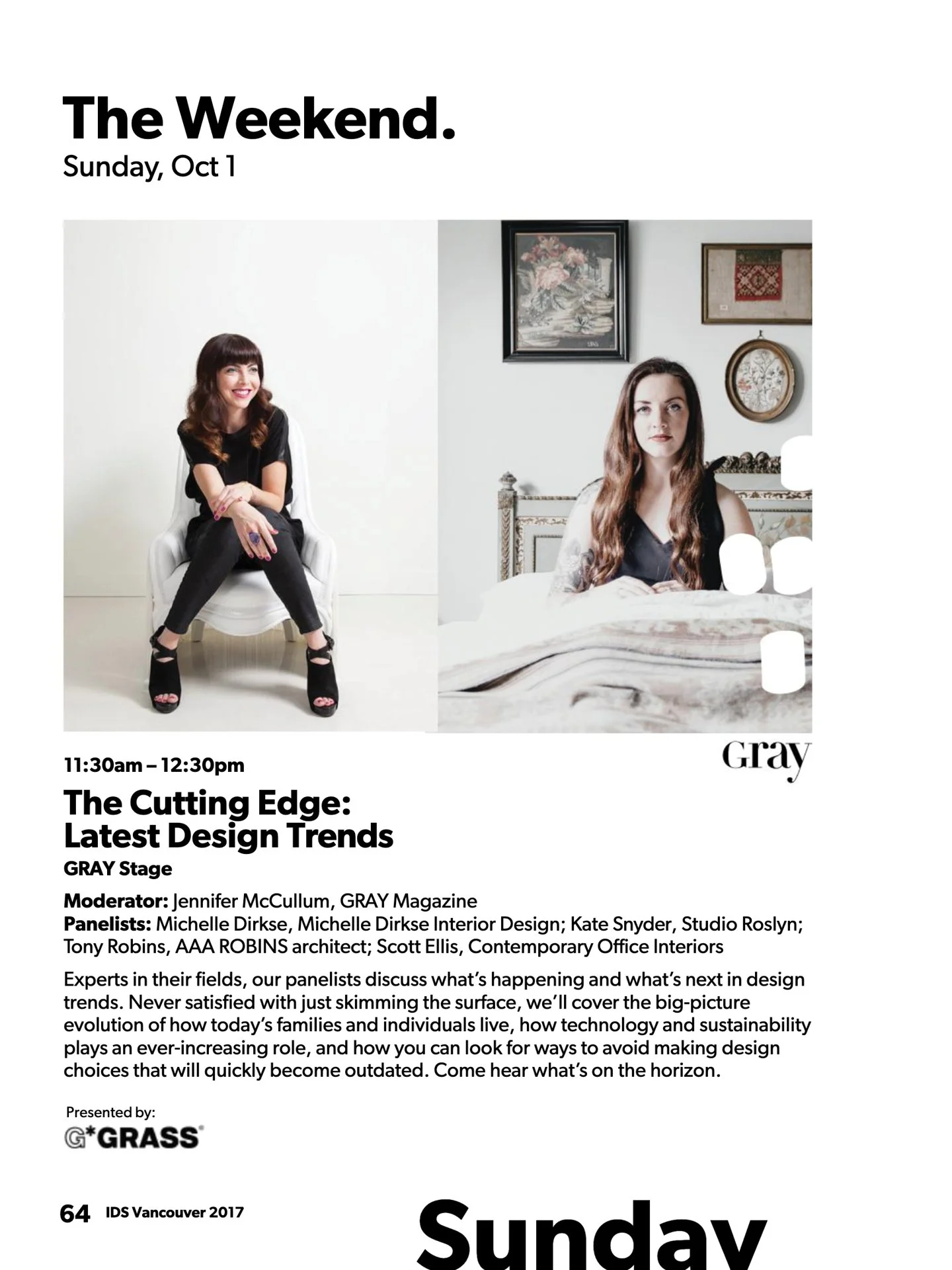 2017 - IDS West Stage - Trands Forecast Panel