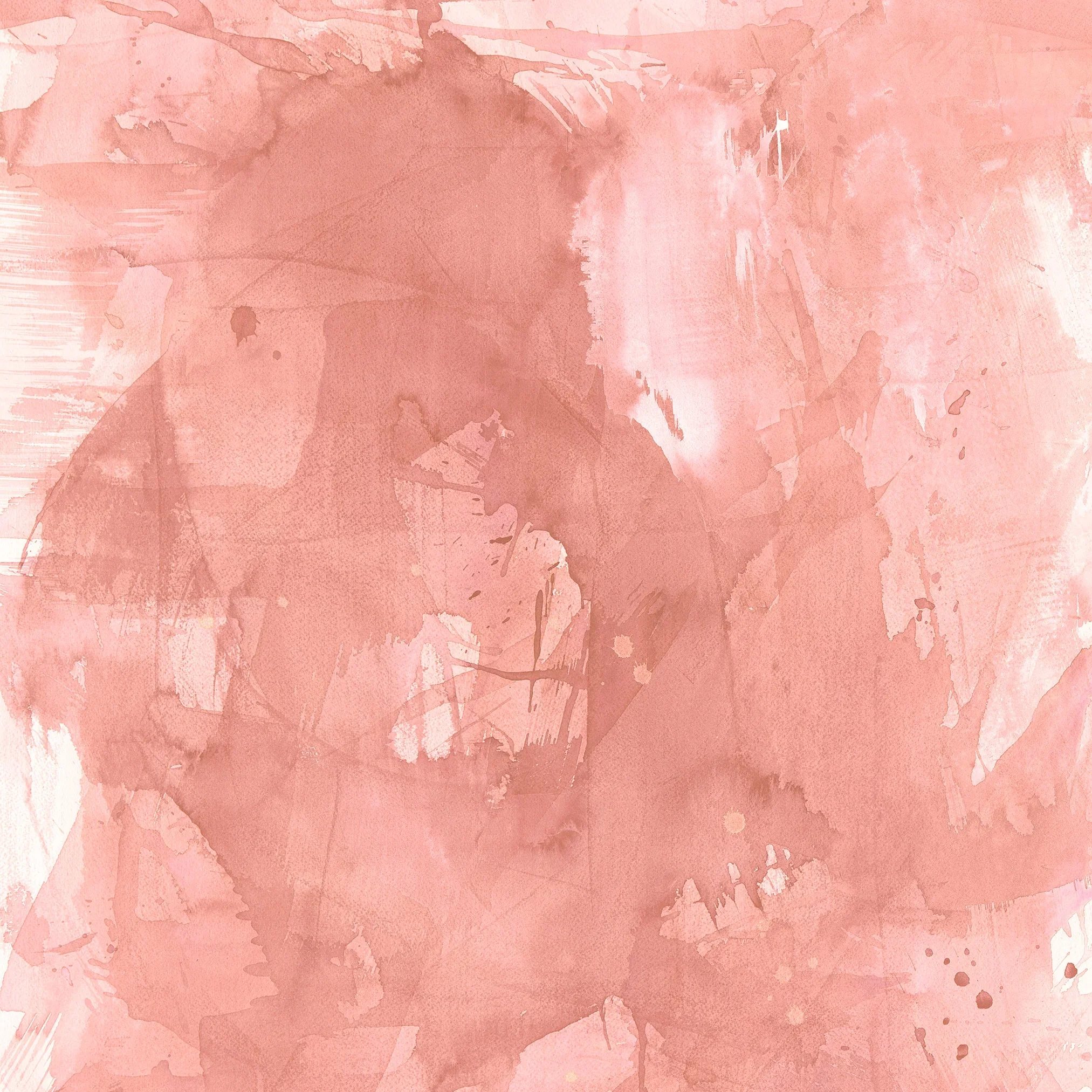 Mirror Peachy Pink Wallpaper