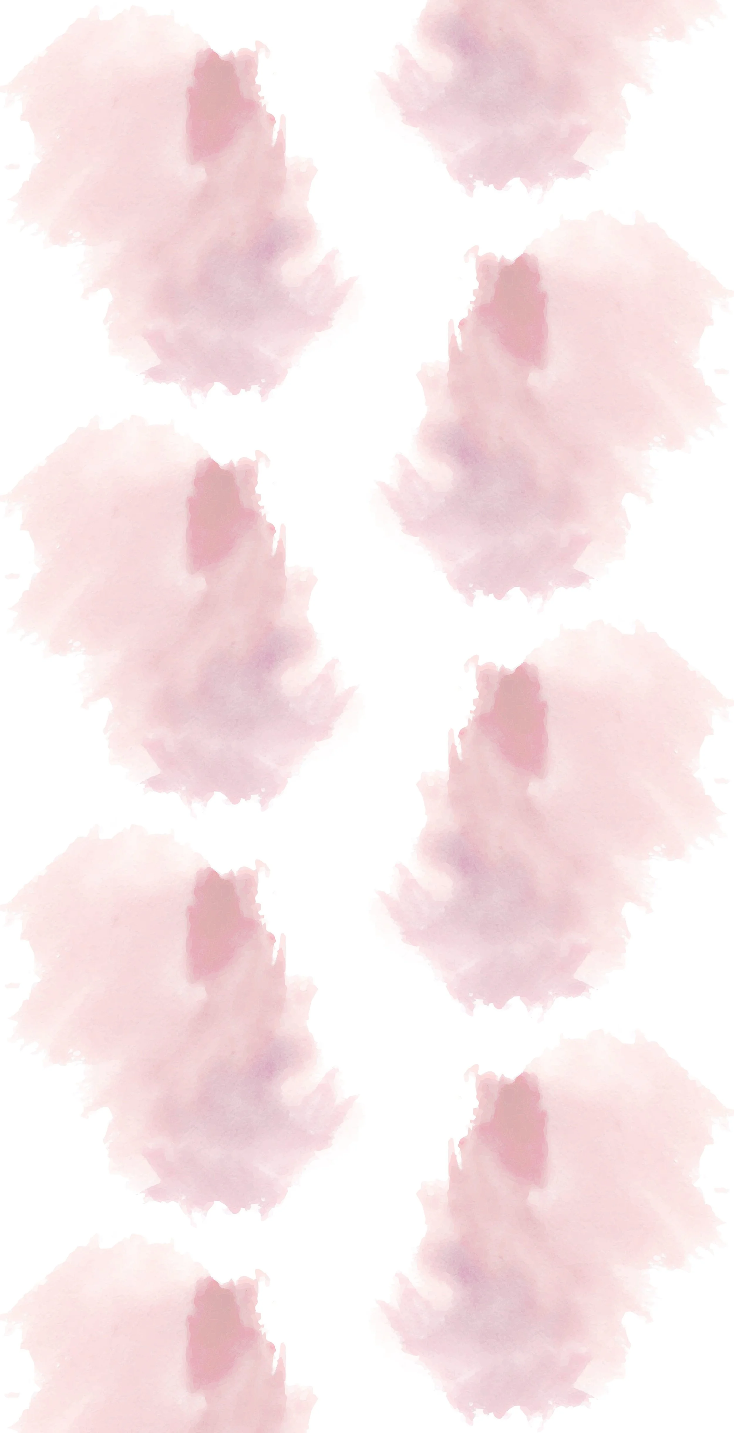 Watercolor Peachy Pink Wallpaper