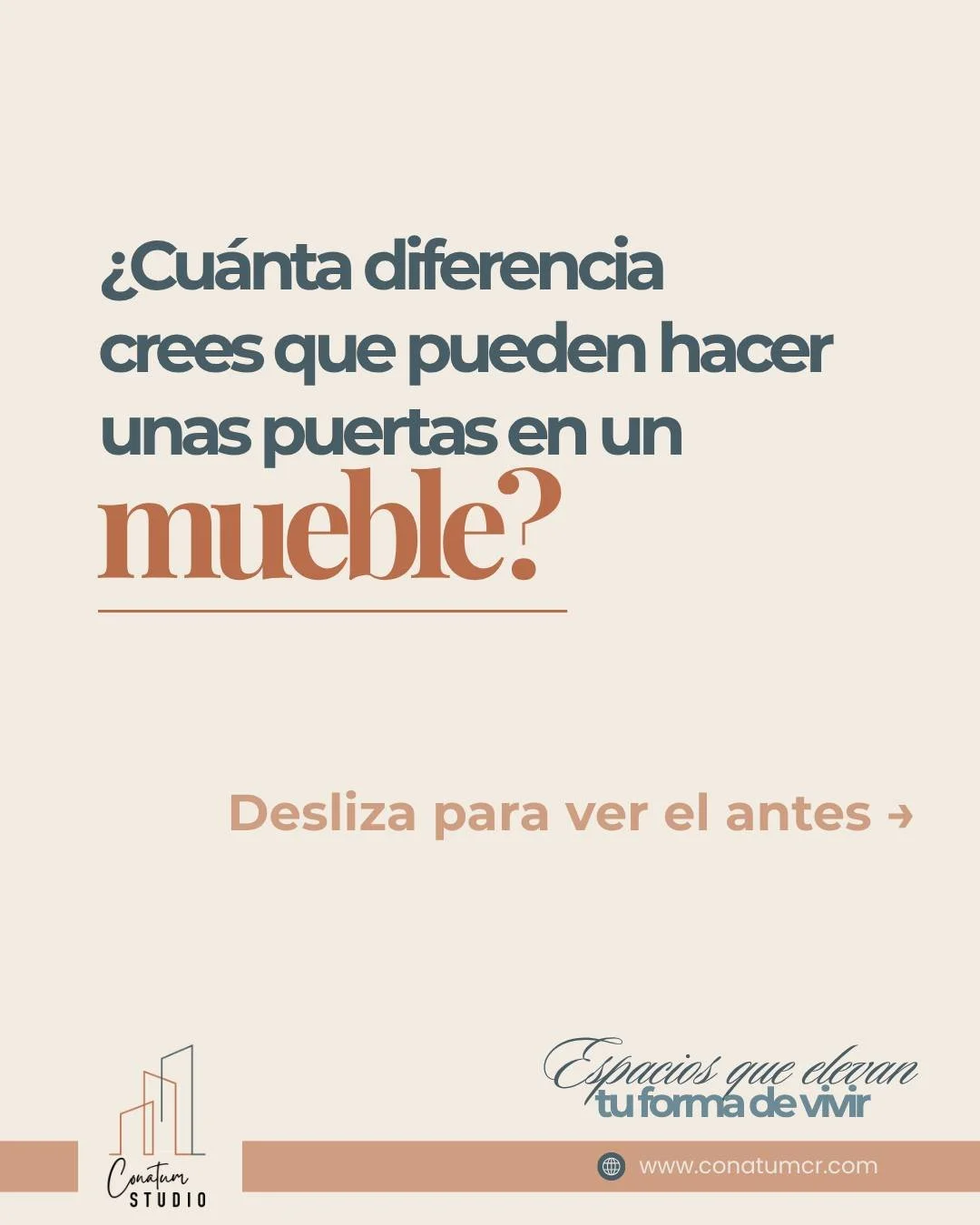 A veces un cambio que parece peque&ntilde;o transforma por completo c&oacute;mo se percibe un espacio.

En este caso, no necesit&aacute;bamos menos almacenamiento. Necesit&aacute;bamos que visualmente se sintiera m&aacute;s ordenado.

Por eso, antes 