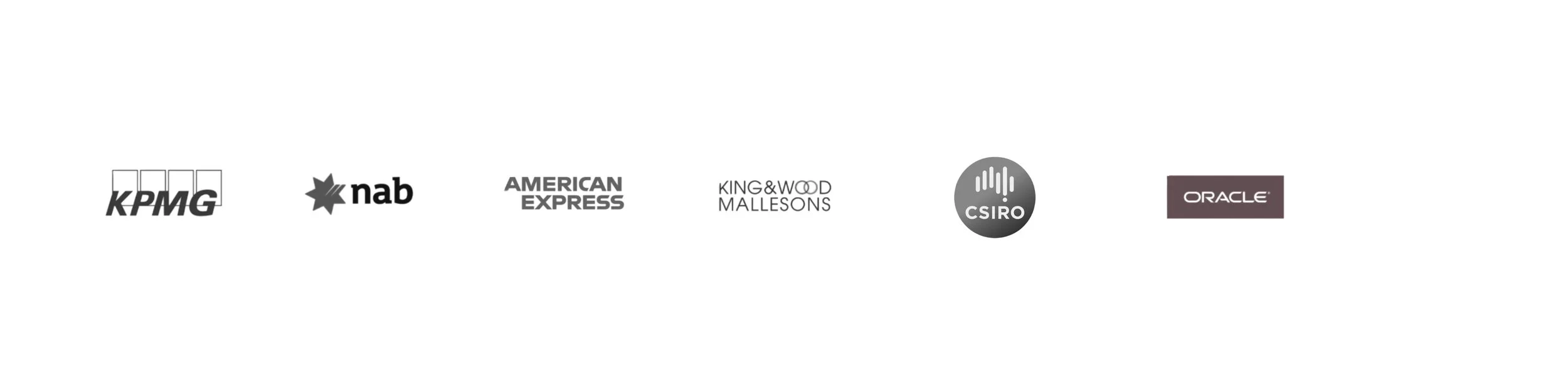 Selection of organisations that have trusted The Mind Gallery for team building, capability development and conference experiences.