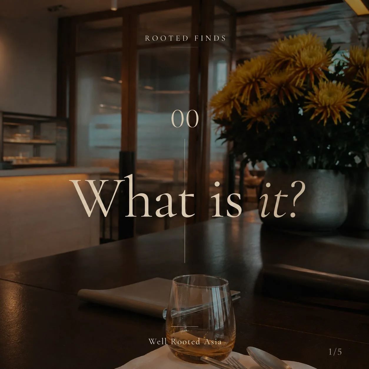 Rooted Finds, 🍂 

A little corner of Well Rooted Asia for the things we stumble upon, fall for, and think more people should know about.

A dish passed down through generations.
A neighbourhood spot worth crossing town for.
A maker doing things with