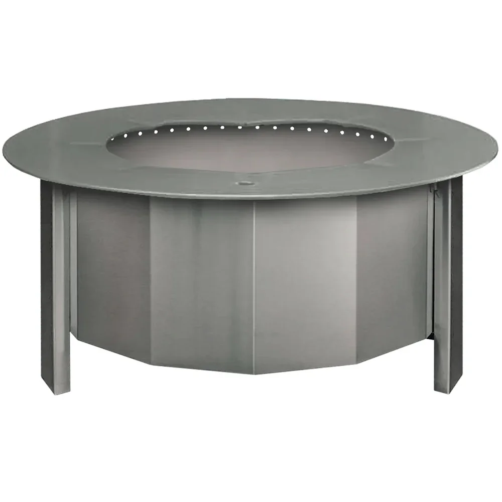 Firegear LUME Multisided Smokeless Wood Burning Fire Pit with Sear Cooking Surface, 21-Inches. The Firegear LUME Multisided Smokeless Wood Burning Fire Pit with Sear Cooking Surface, 21-Inches provides the natural experience of a wood burning fire pi
