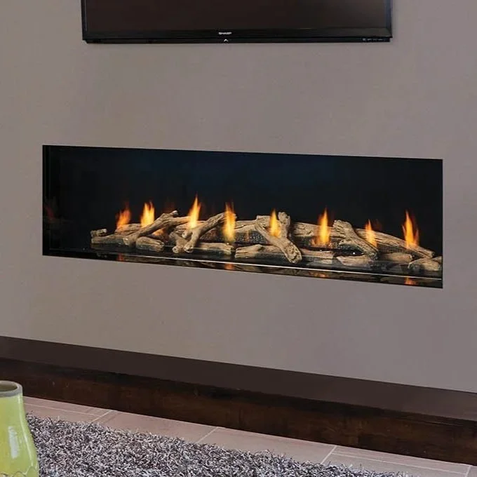 Regency® City Series™ New York View 60 Gas Fireplace
Large fireplace with a 60" linear burner. It has a clean uninterrupted linear view and is zero clearance for design flexibility. Direct Vent and Power Vent are available.