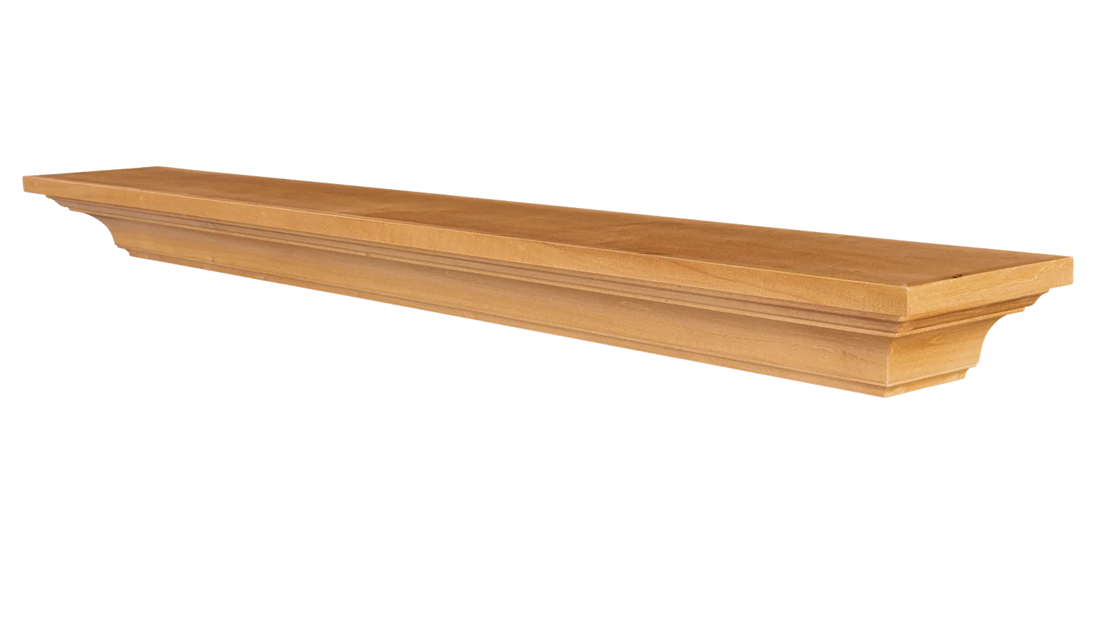 The Kenton Mantel is inspired by the detailed woodwork of Covington’s Victorian fireplace mantels. Its layered profiles and ornamental millwork create a refined focal point for classic homes or new builds. Whether used as a beam mantel or a full surr