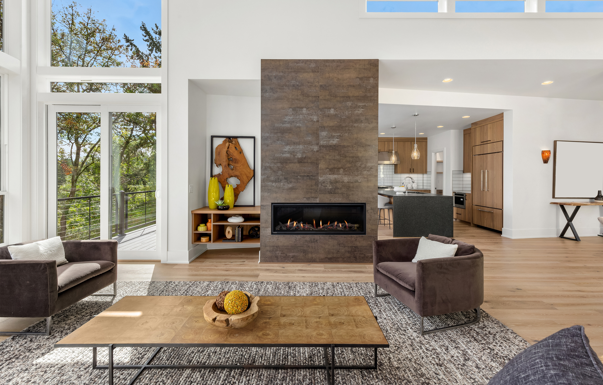 Introducing the DELRAY Linear DRL4813-2. This minimalist residential gas fireplace offers elegance and efficiency at an entry level price point.

At a slim 14 ¼” framing depth and 4/7 direct venting, the DELRAY can add sleek contemporary styling to b