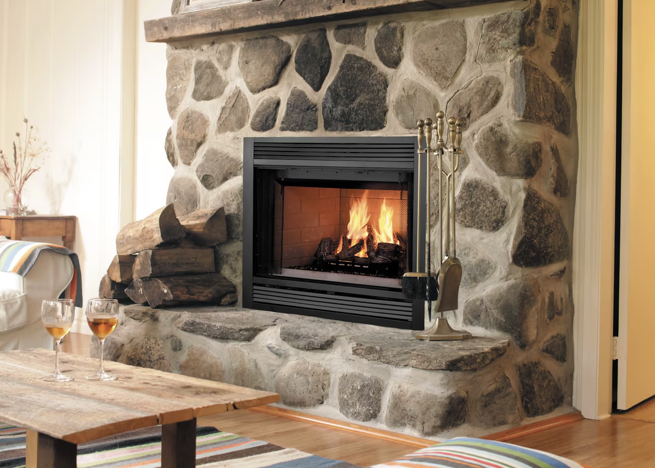 Majestic Sovereign Fireplace things never go out of style, like the beauty and old world craftsmanship of a Sovereign wood burning fireplace. 