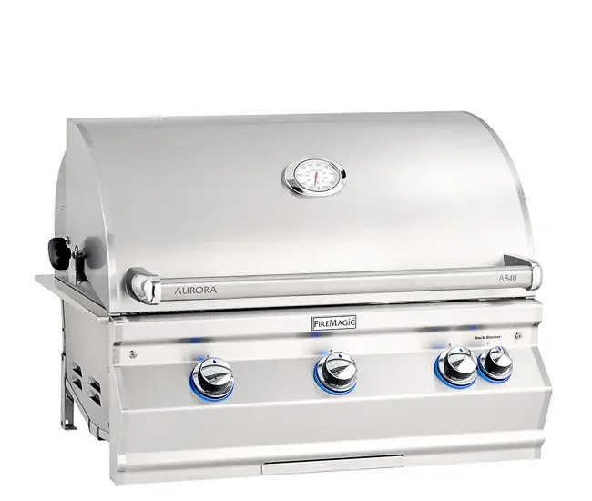 Fire Magic 30-inch Aurora A540i Built-In Grill With Rotisserie A540i-8EAN $6,217.20