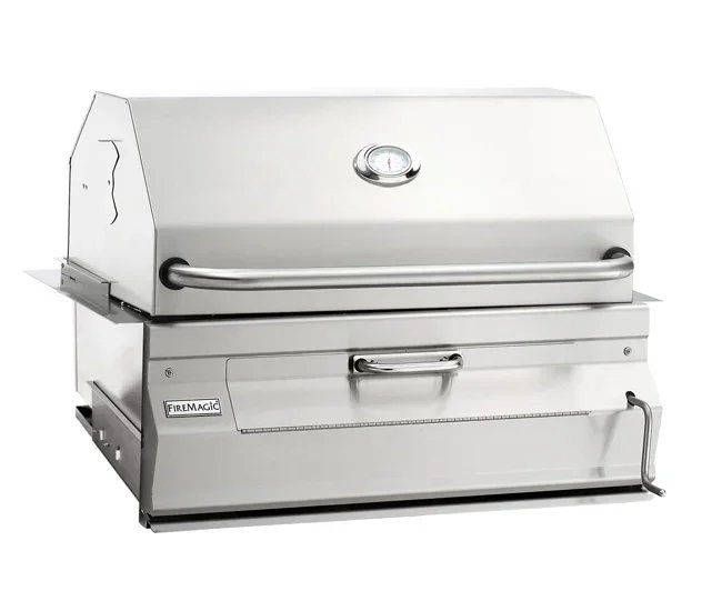 Fire Magic 30-inch Charcoal Slide-In Barbecue Grill with Smoker Hood #14-SC01C-A
$2,724.30