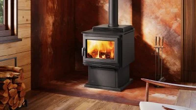 Regency® Pro-Series F3500 Wood Stove
Large Hybrid Catalytic wood stove meant for serious heating. The F3500 comes with an expansive viewing area and a door that opens a full 170 degrees. It can load up to 60lbs of 20" logs front to back or side to si
