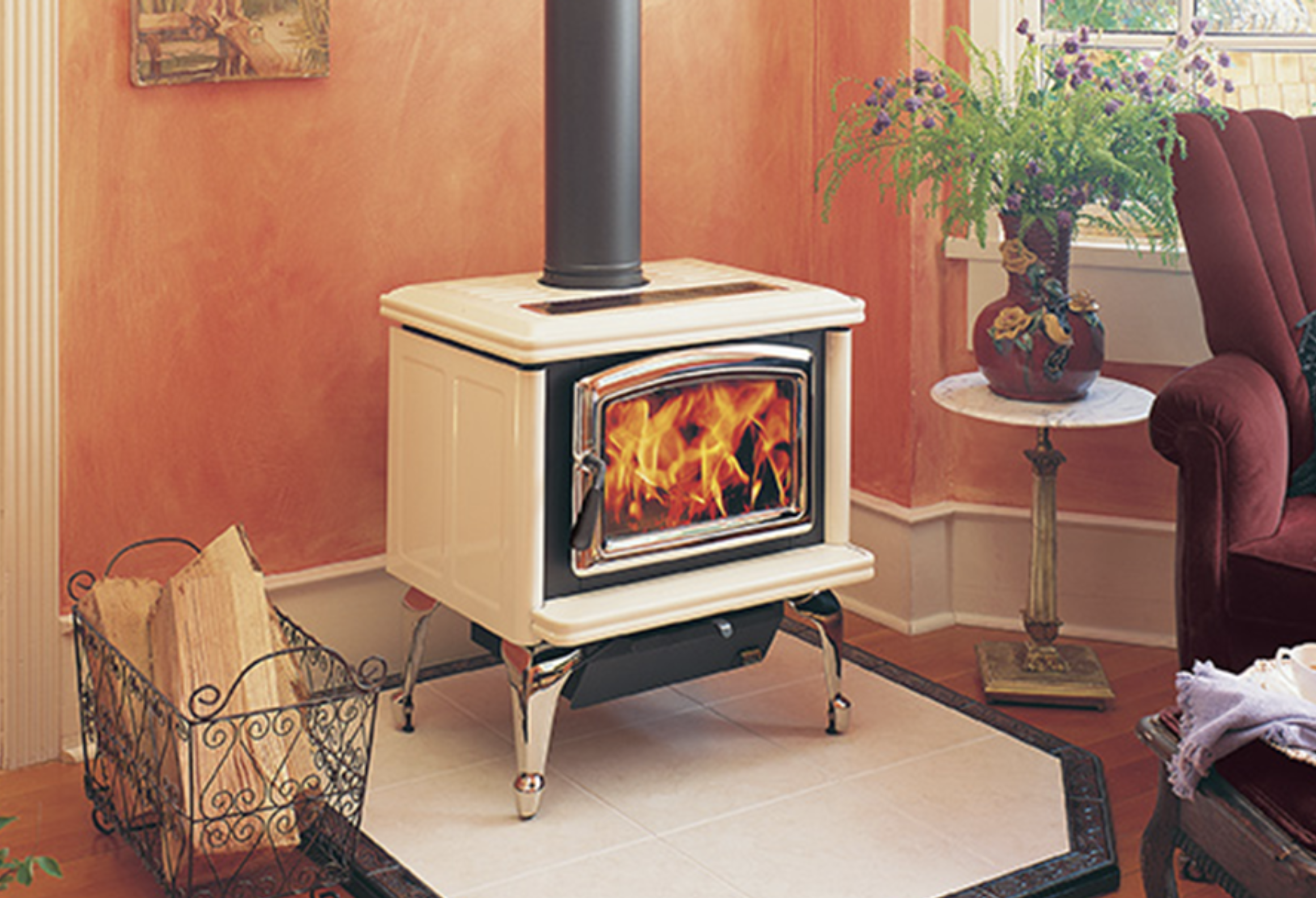 Vista Classic LE2 the features and performance of the Vista LE with the timeless beauty of porcelain enamel – and you have the Vista Classic LE. Traditional elegance with outstanding heat and simple operation.