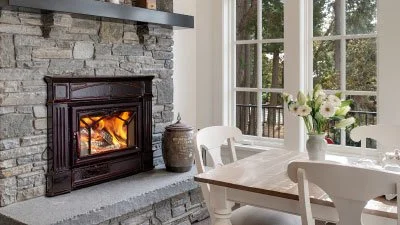 Hampton® HI500 Wood Insert
Large traditional wood insert with a cast iron faceplate available in two different sizes. The Hi500 uses a hybrid catalytic combustion system to prolong burn times and maximize efficiencies.