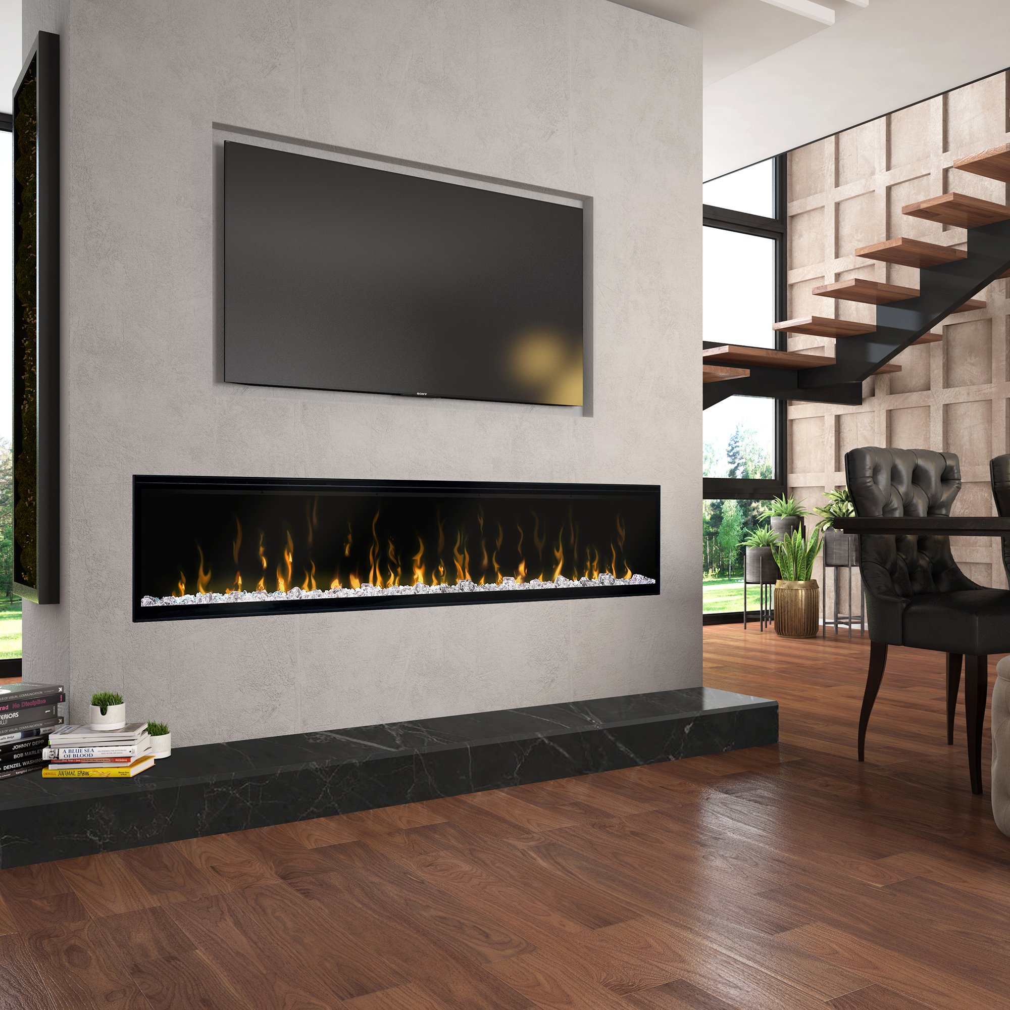 Dimplex XLF 74" Linear Electric Fireplace