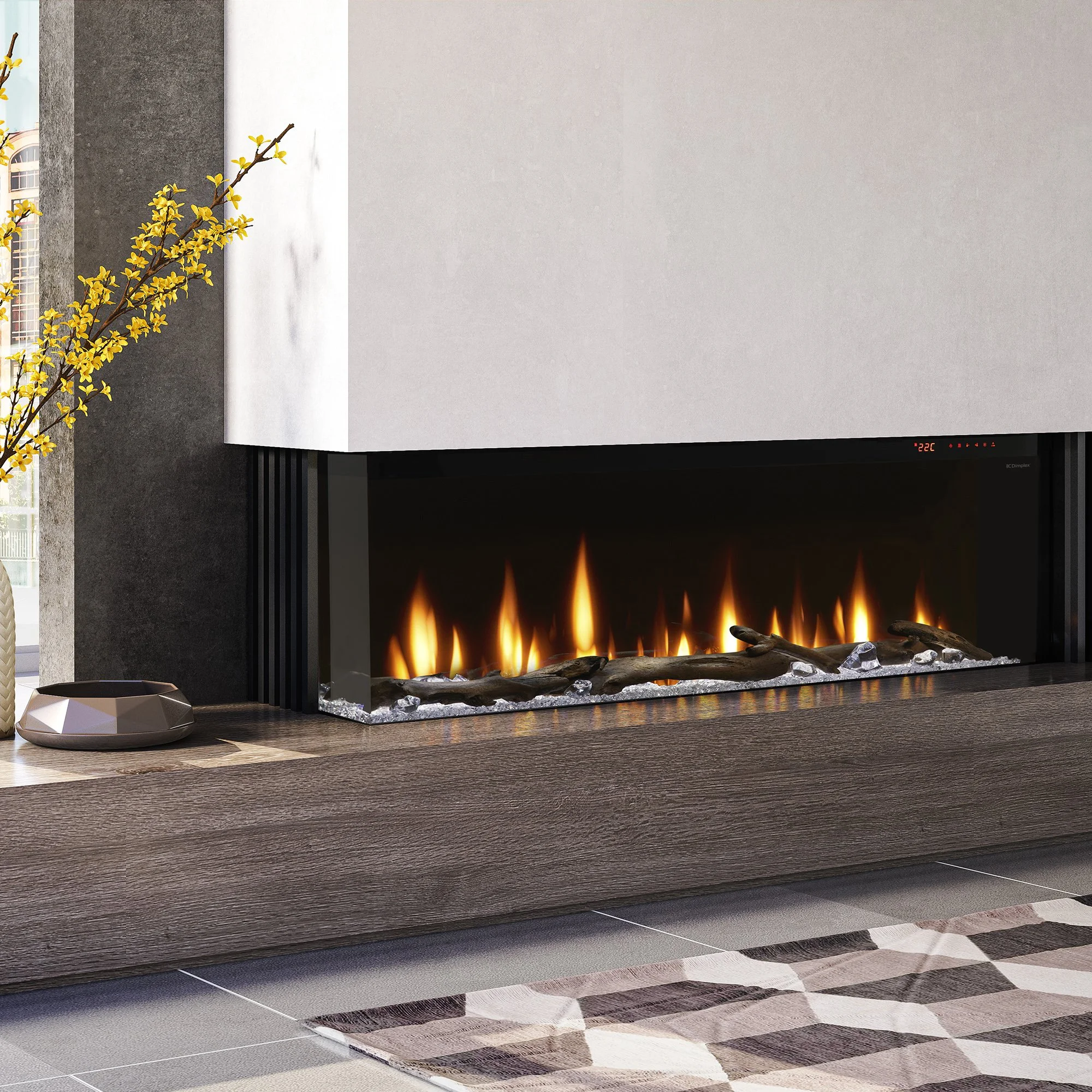 Dimplex Bold 60" Linear Electric Fireplace
