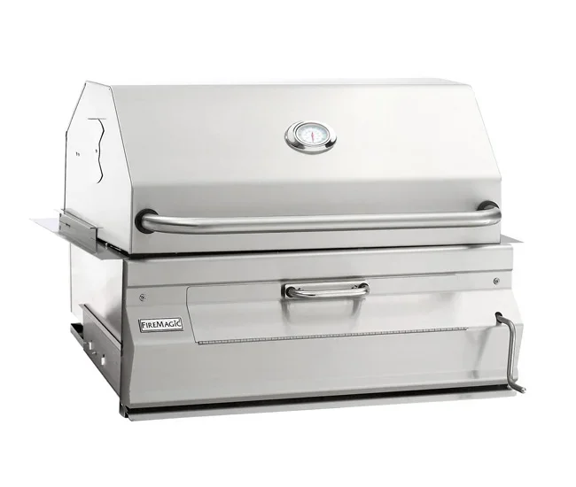 Fire Magic 24-inch Charcoal Slide-In Barbecue Grill with Smoker Hood #12-SC01C-A
$2,377.80