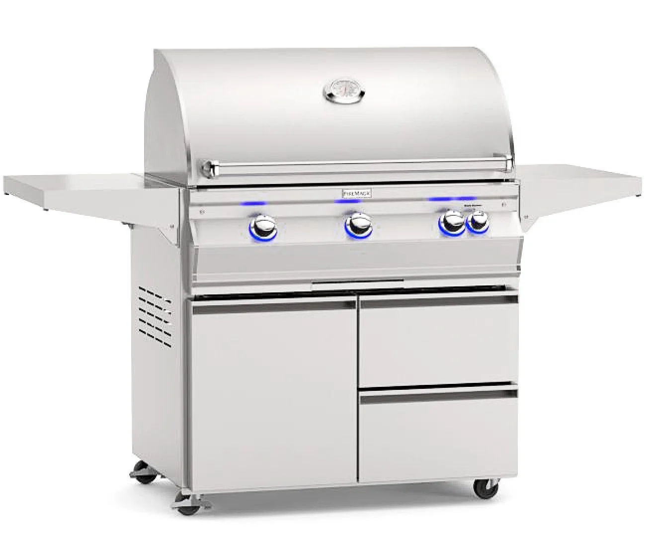 Fire Magic 36-Inch Aurora A790i Portable Grill  
 $9,253.80 
 
Premium U.S.-made design with powerful stainless burners, even heat, precise control, and smooth mobility—plus smart extras like lighting, storage, and optional rotisserie for versatile, 