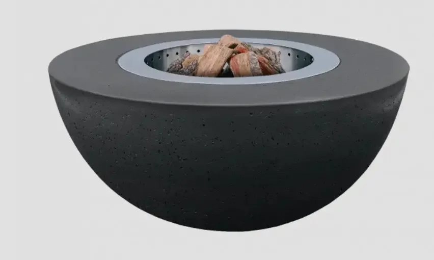 Firegear 42 Inch Lume Smokeless Wood Burning GFRC Fire Bowl.When you're looking for a smokeless fire pit but don't jive with the look of many steel-body units, you can turn to Firegear. Firegear's Lume Smokeless Wood Burning GFRC Fire Bowl combines t