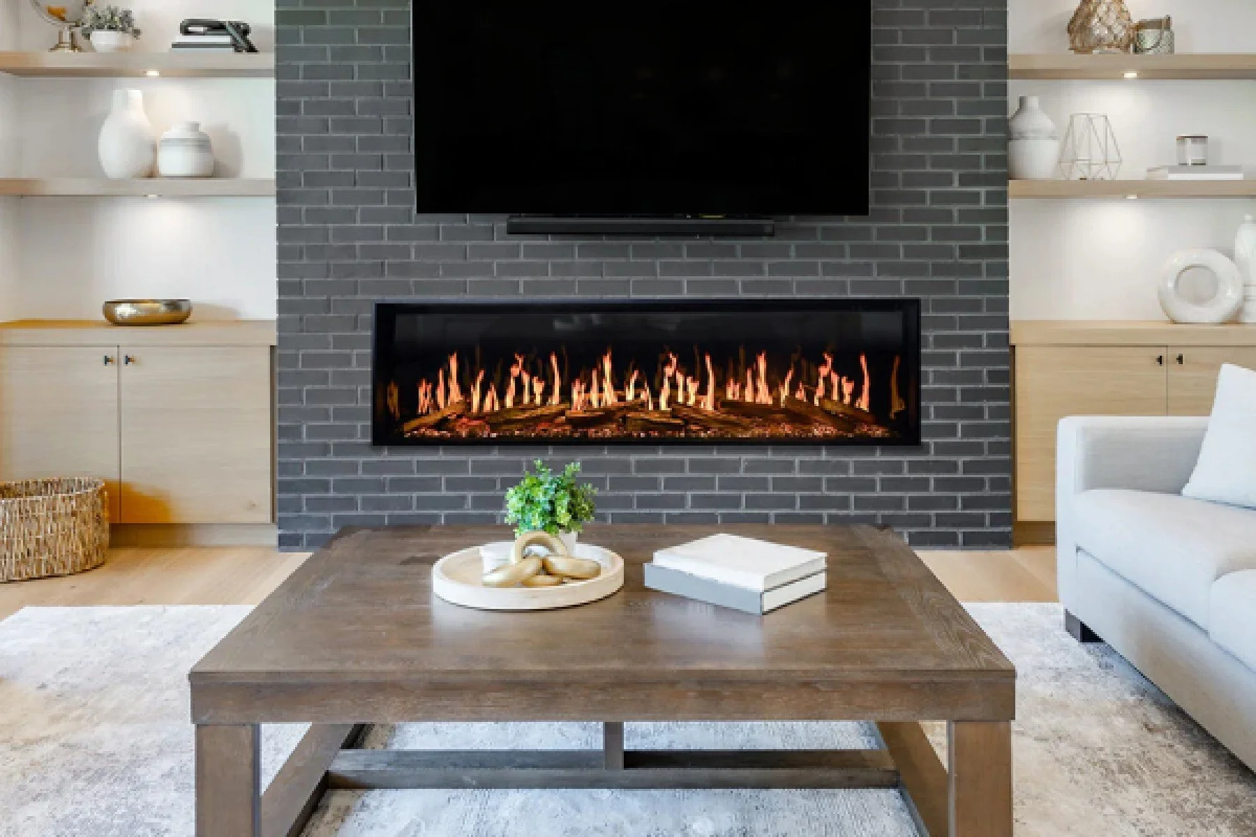 Modern Flames Orion Multi 76" Linear Fireplace