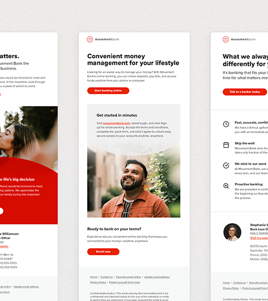 Movement Bank : Branding