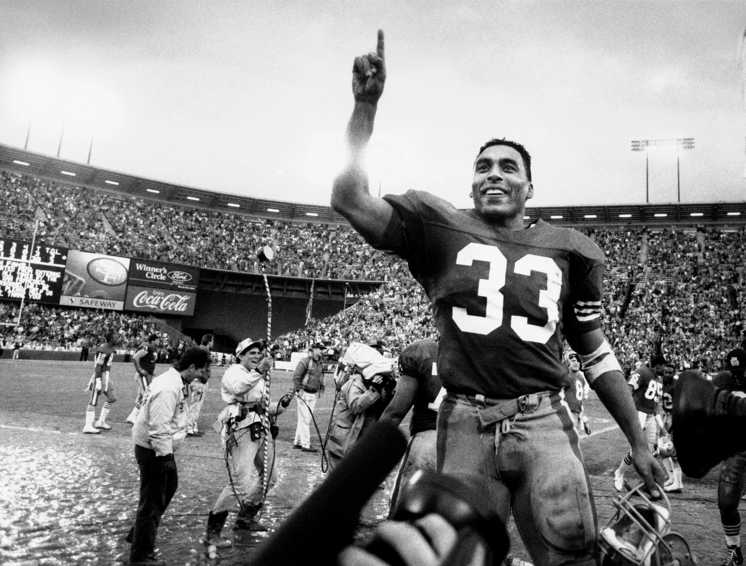 Played for 3 NFL teams throughout his entire career. San Fransico 49ers (1983-1990) Los Angeles Raiders (1991), and Minnesota Vikings (1992-1993)