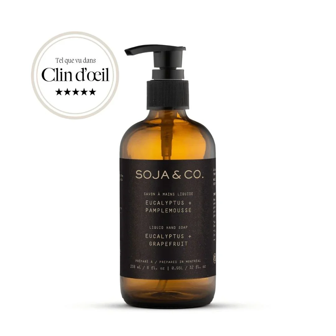 Savon à mains liquide | Eucalyptus + Pamplemousse