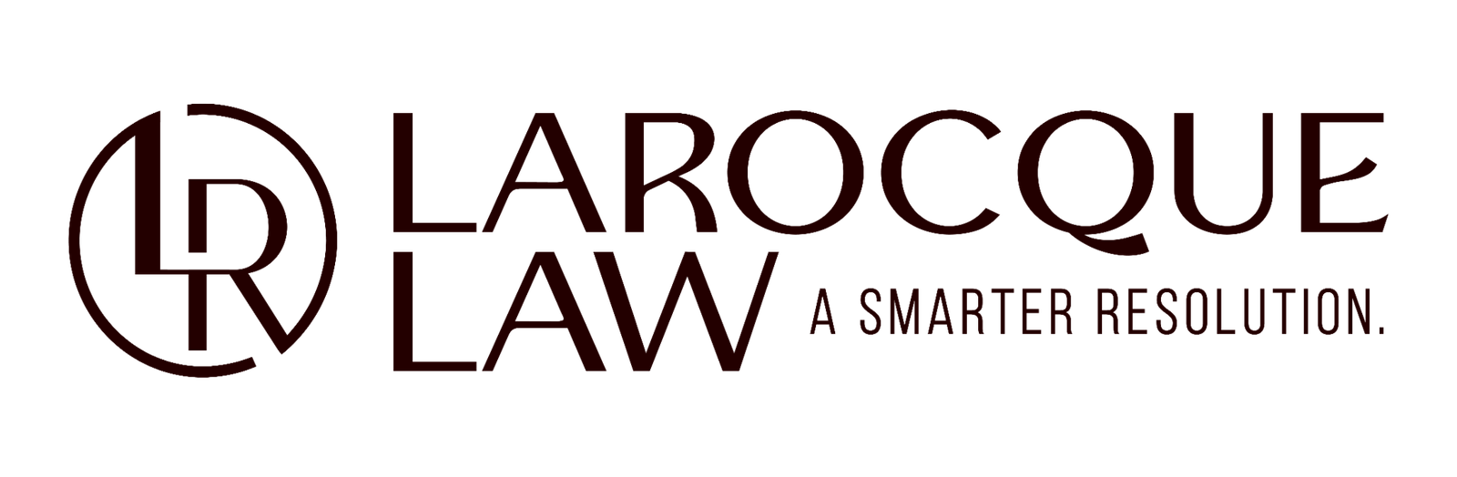 LaRocque Law LLC Chicago divorce and custody law firm logo with the tagline “A Smarter Resolution.”