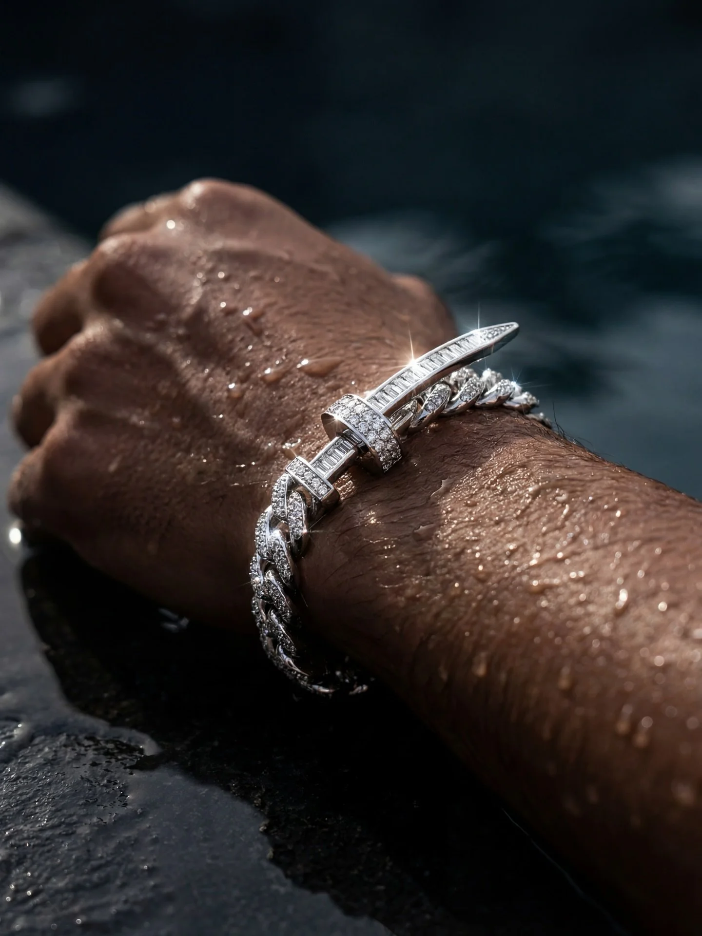 Designed by Joshua Espinoza for Lhuna, this bracelet transforms every move into a moment of luxury.

#fashion #luxurylifestyle #braclet #fashionstyle