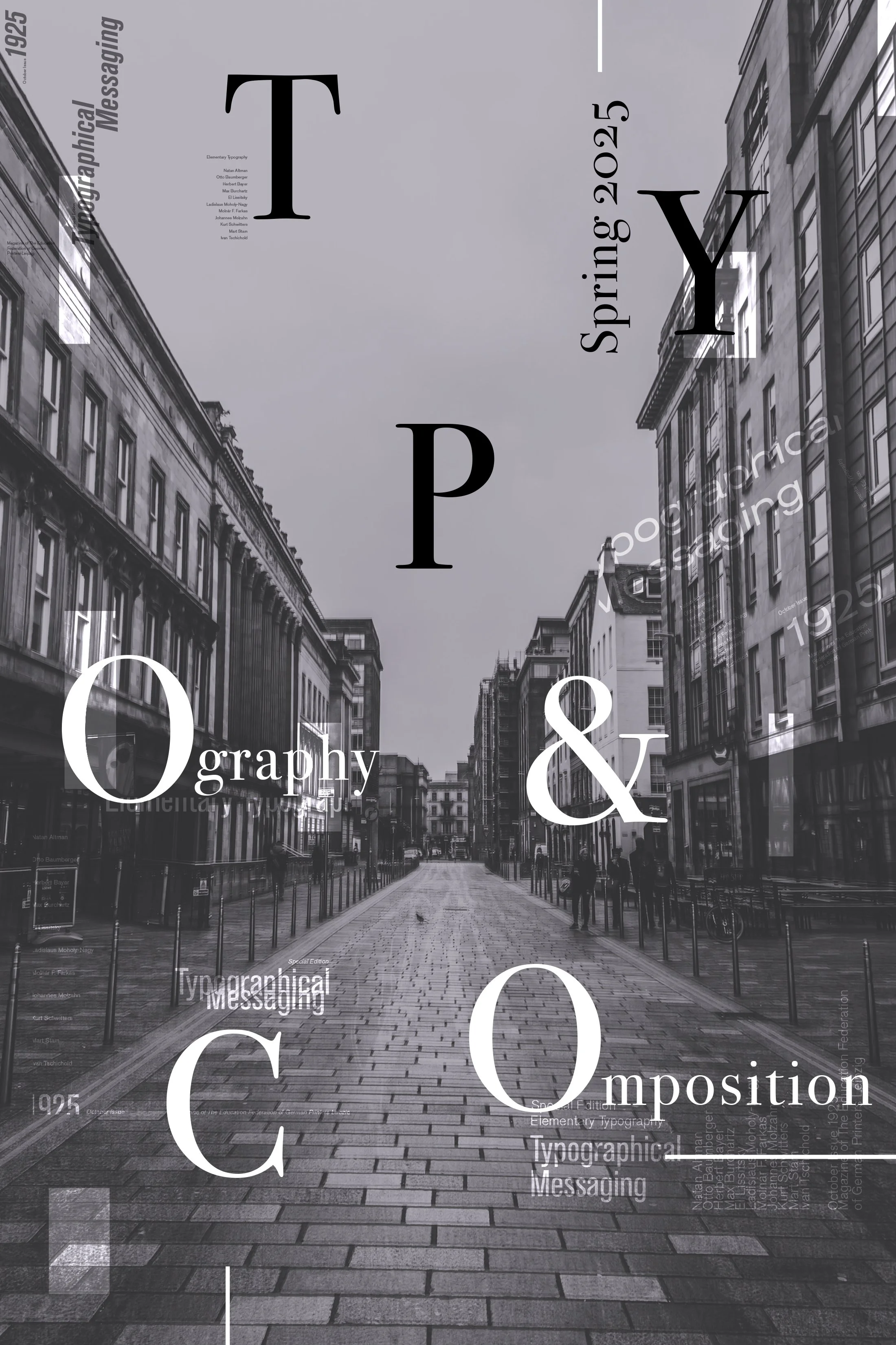Typography & Composition Poster | 2025