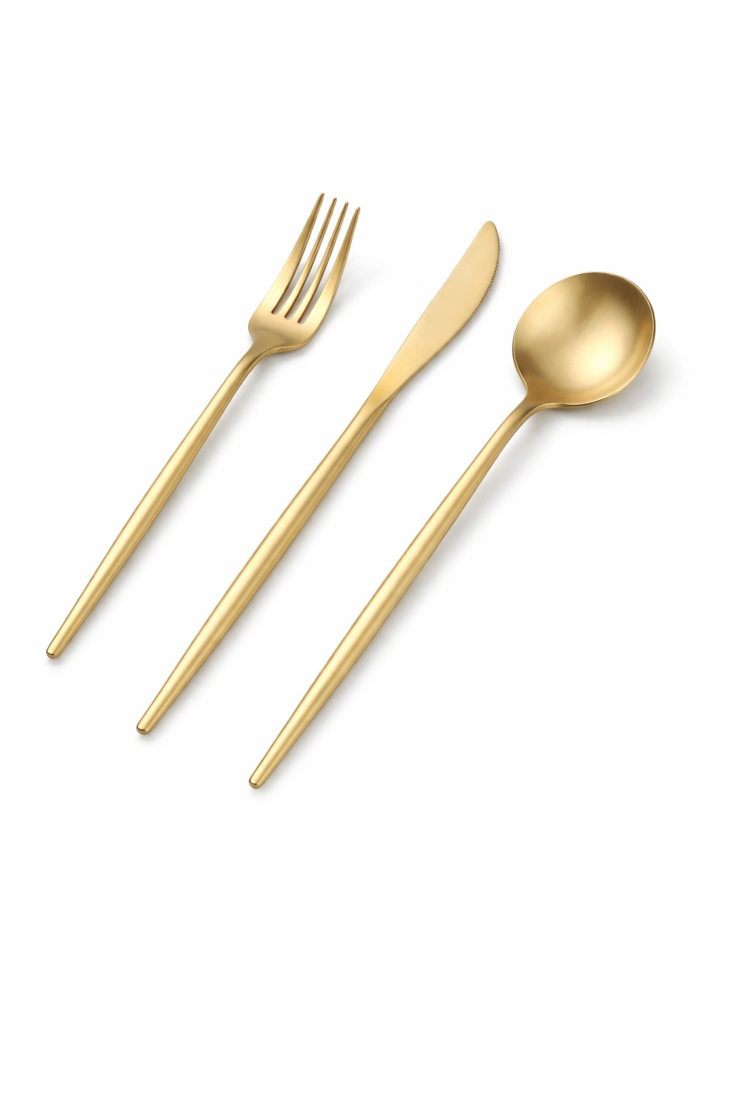 Gold Flatware Set